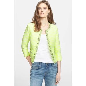 Mcginn Yellow Neon Jana Tweed Jacket